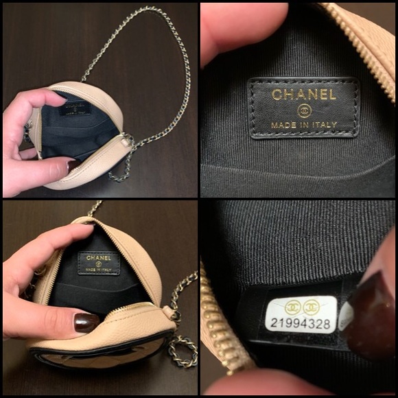CHANEL Caviar Quilted Round Filigree Crossbody - Picture 3 of 5